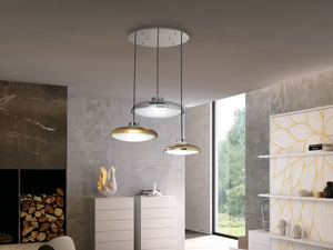 FIJI - LED glass and aluminium pendant lamp _ Cangini & Tucci